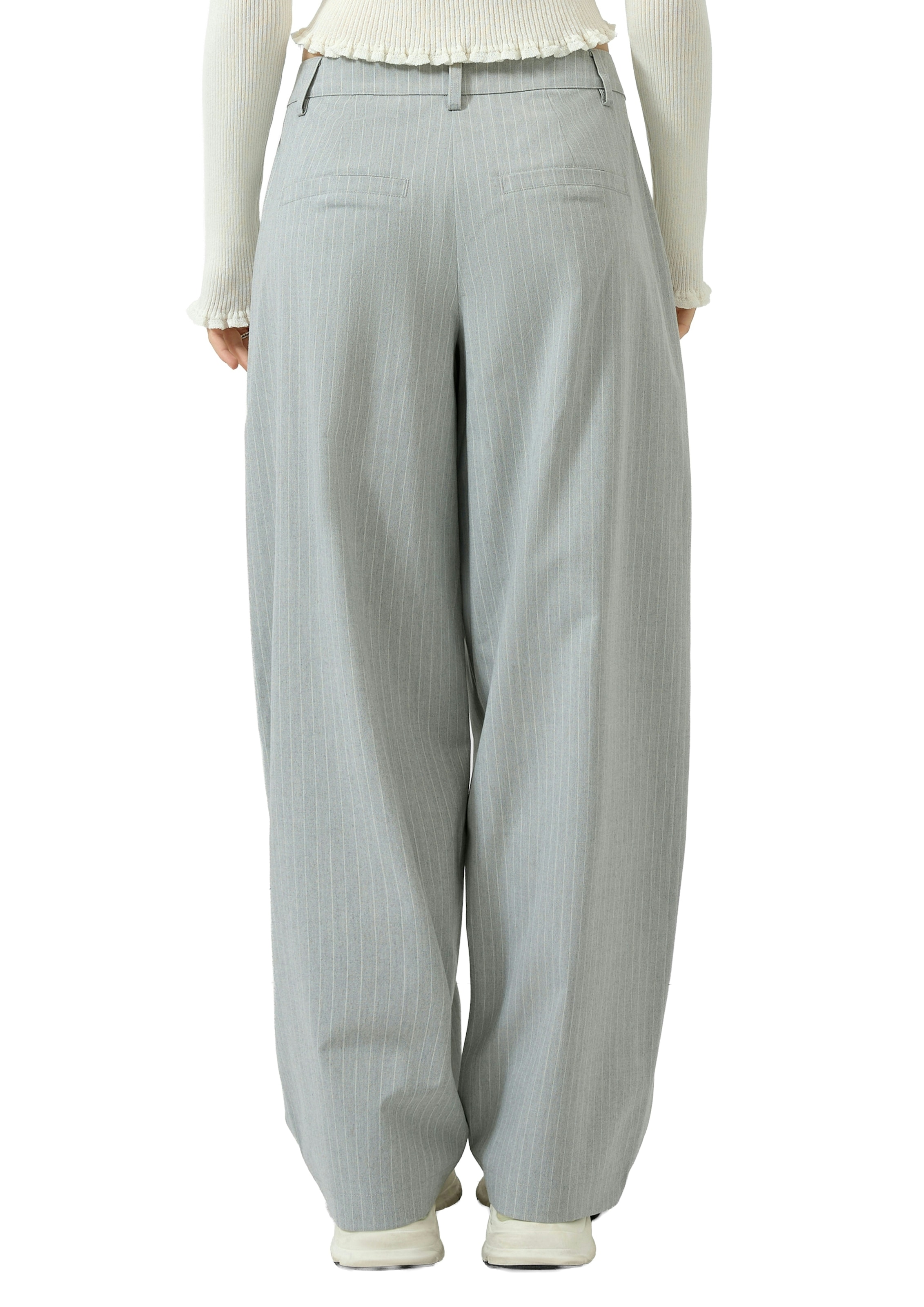 QS Stoffhose  mit Streifen Muster
