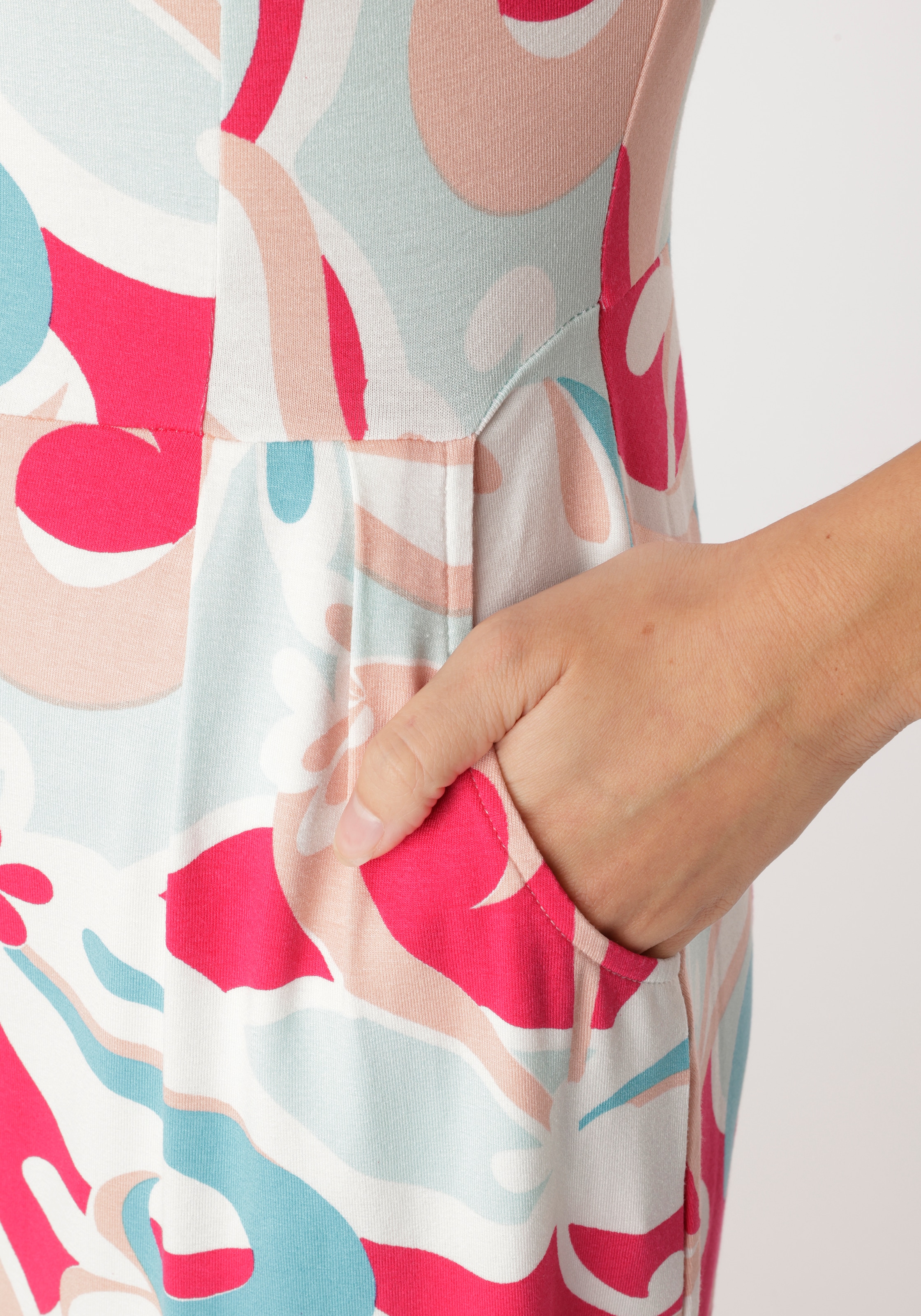 Aniston SELECTED Shirtkleid Eingrifftaschen