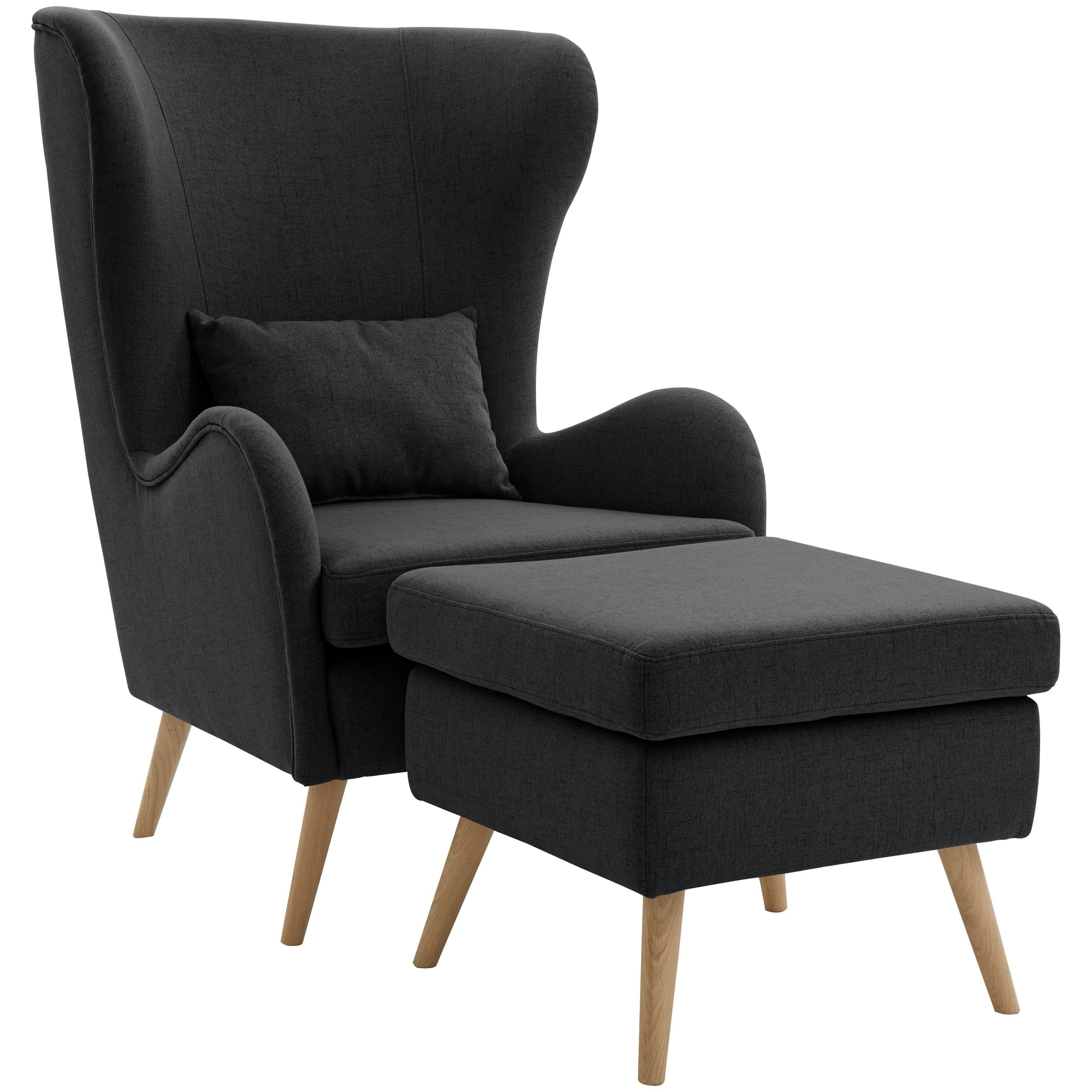 Home affaire Sessel »Salla auch in Fellimitat und Feincord, viele Bezugsart günstig online kaufen