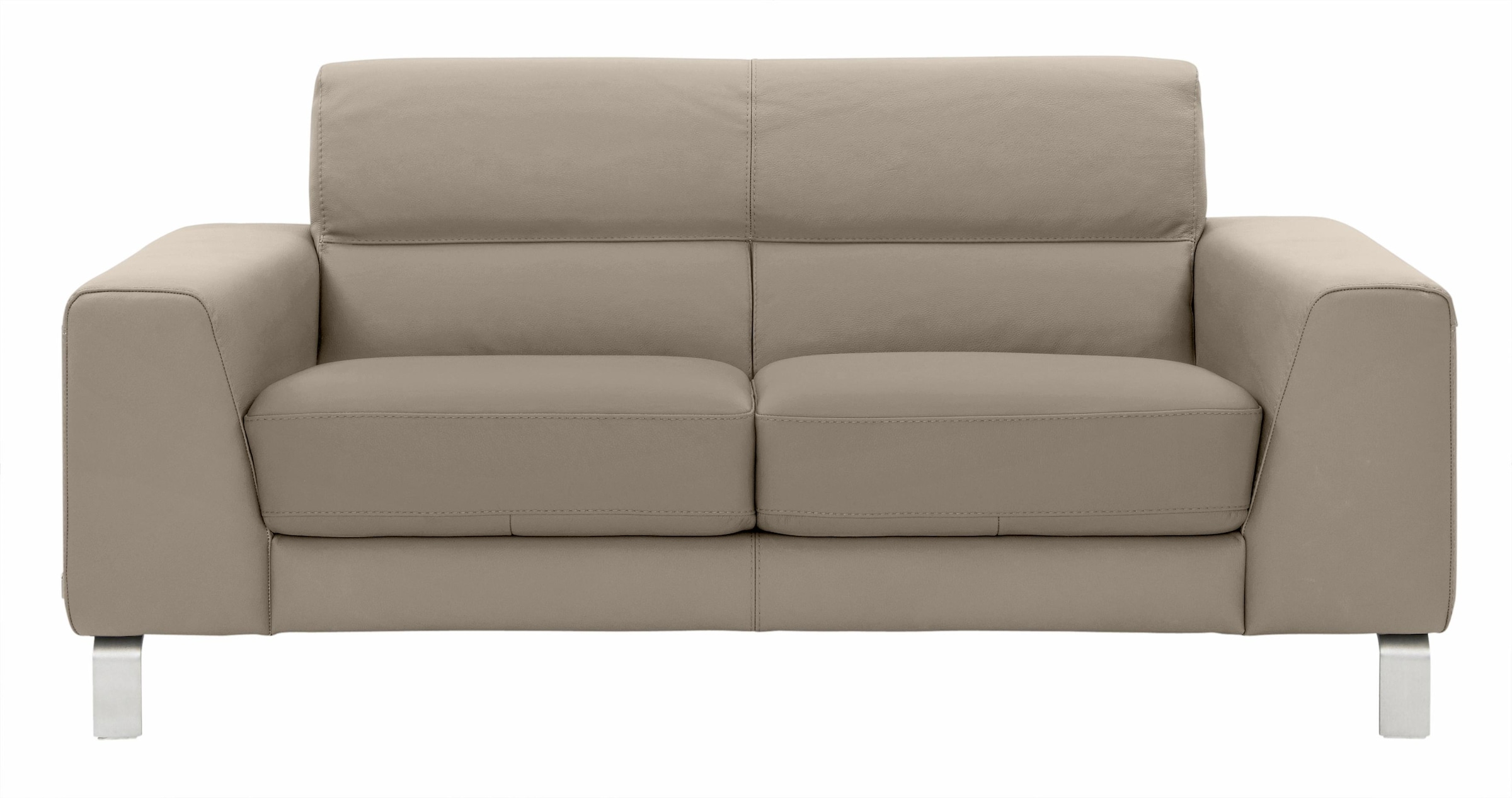CALIA ITALIA 2,5-Sitzer »Simon, hoher Sitzkomfort, modern und elegant, italienisches Designsofa«, in zwei Lederqualitäten