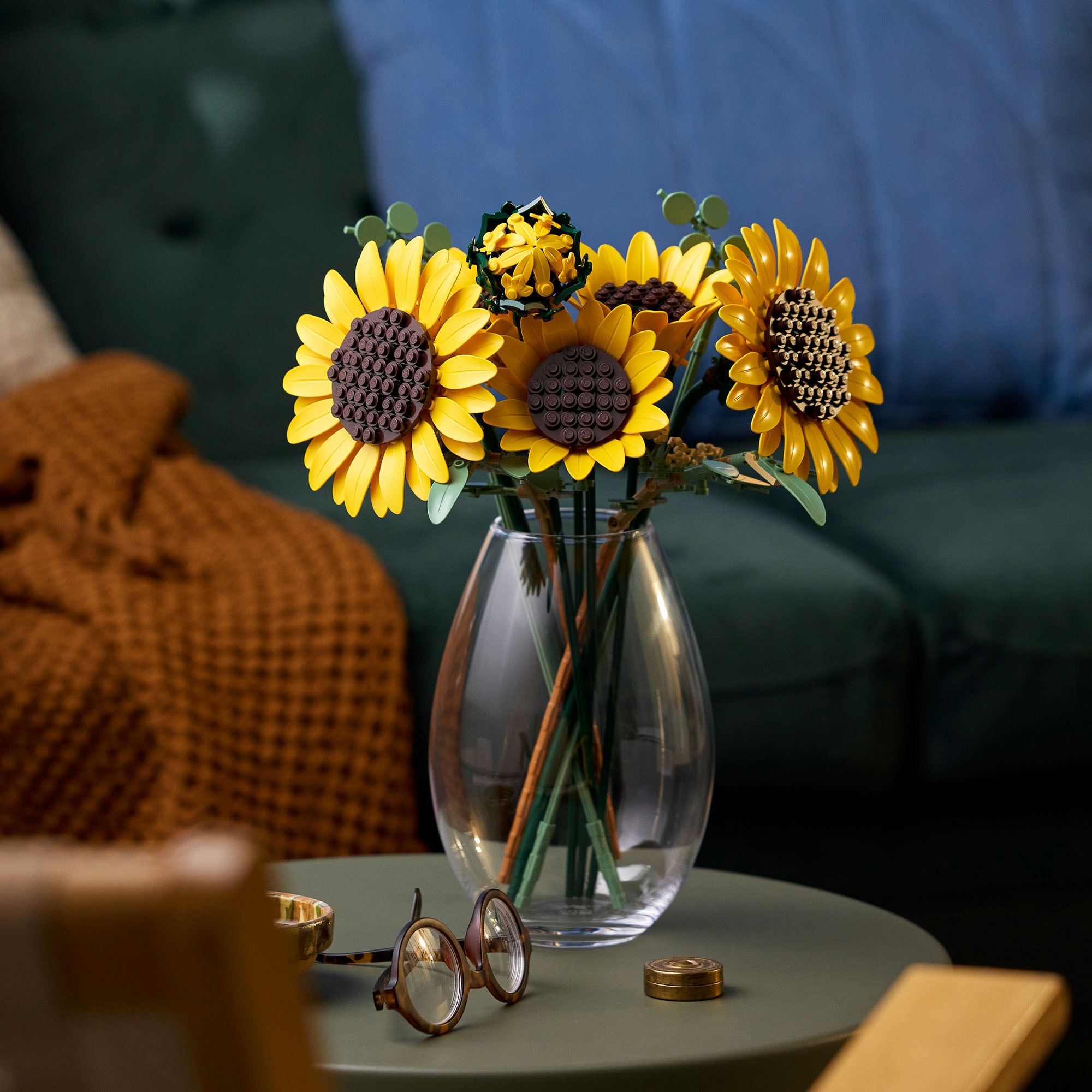 LEGO® Konstruktionsspielsteine »Sonnenblumen (11502), LEGO Botanicals«
