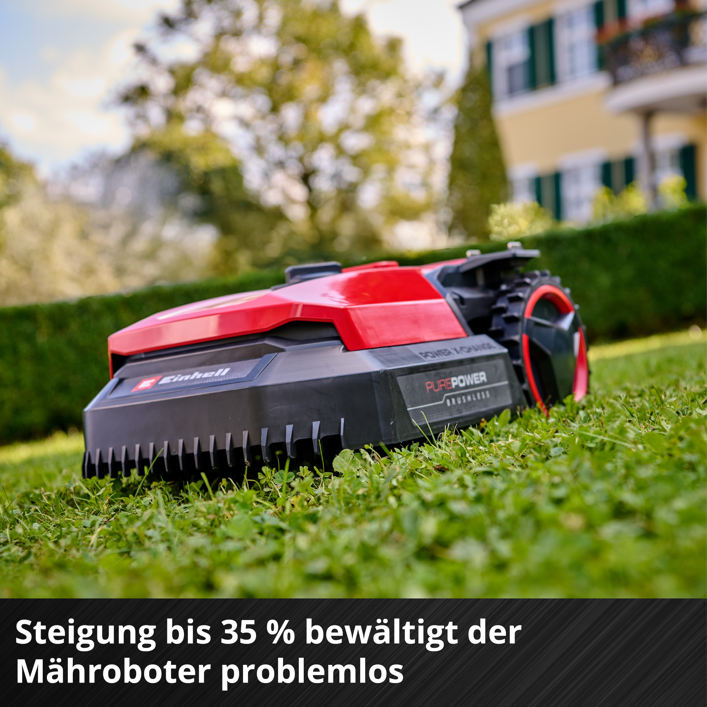 Einhell Rasenmähroboter »»FREELEXO 500««, (7 St.), Inkl. 2,5 Ah Plus Akku und Ladestation