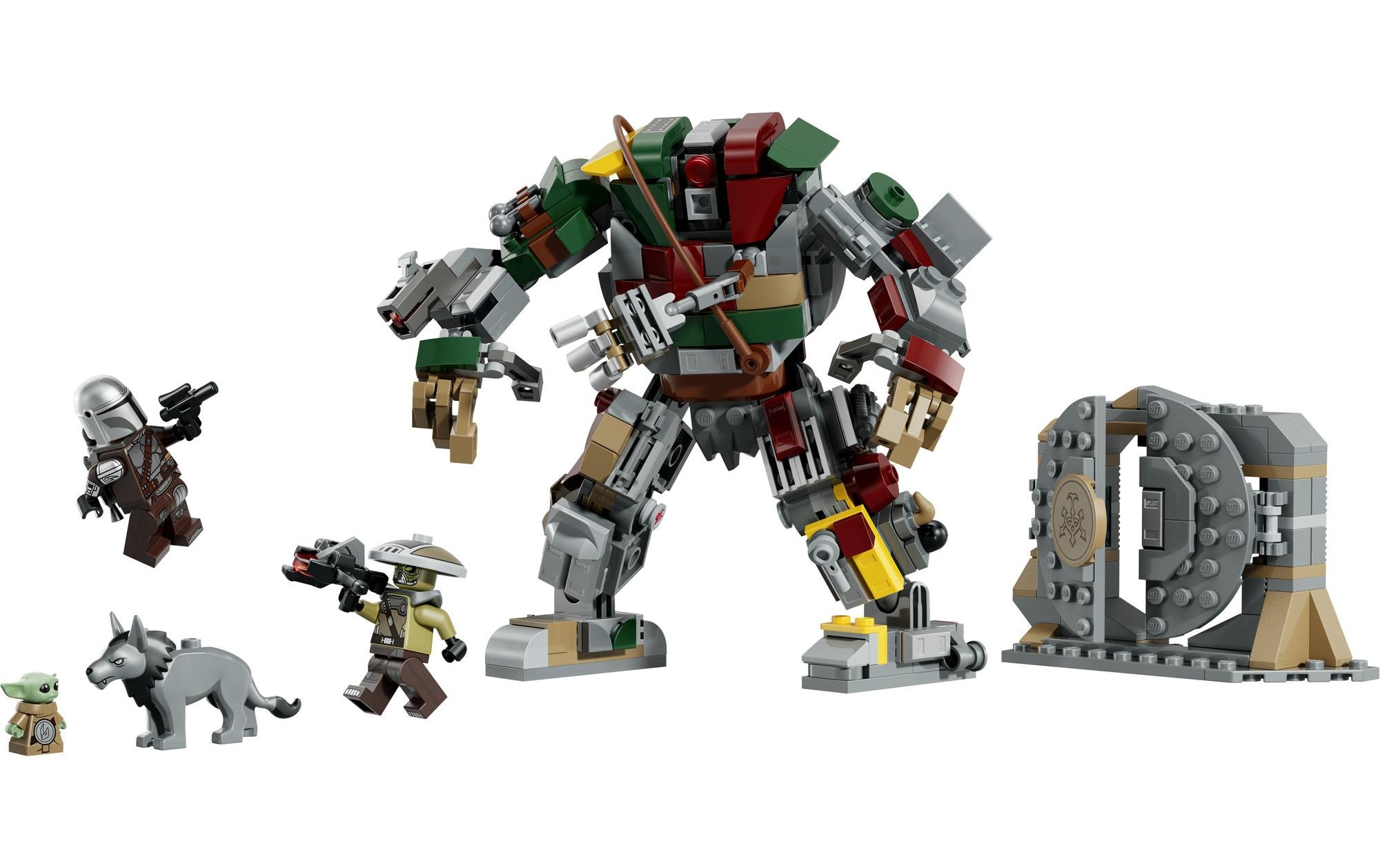 LEGO® Konstruktionsspielsteine »Showdown mit dem Wächterdroiden am Huttenpalast (75451)« LEGO Star Wars; Made in Europe