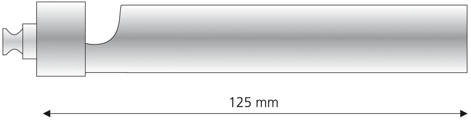 Liedeco Trägerverlängerung, (1 St.), für Gardinenstangen Ø 20 mm