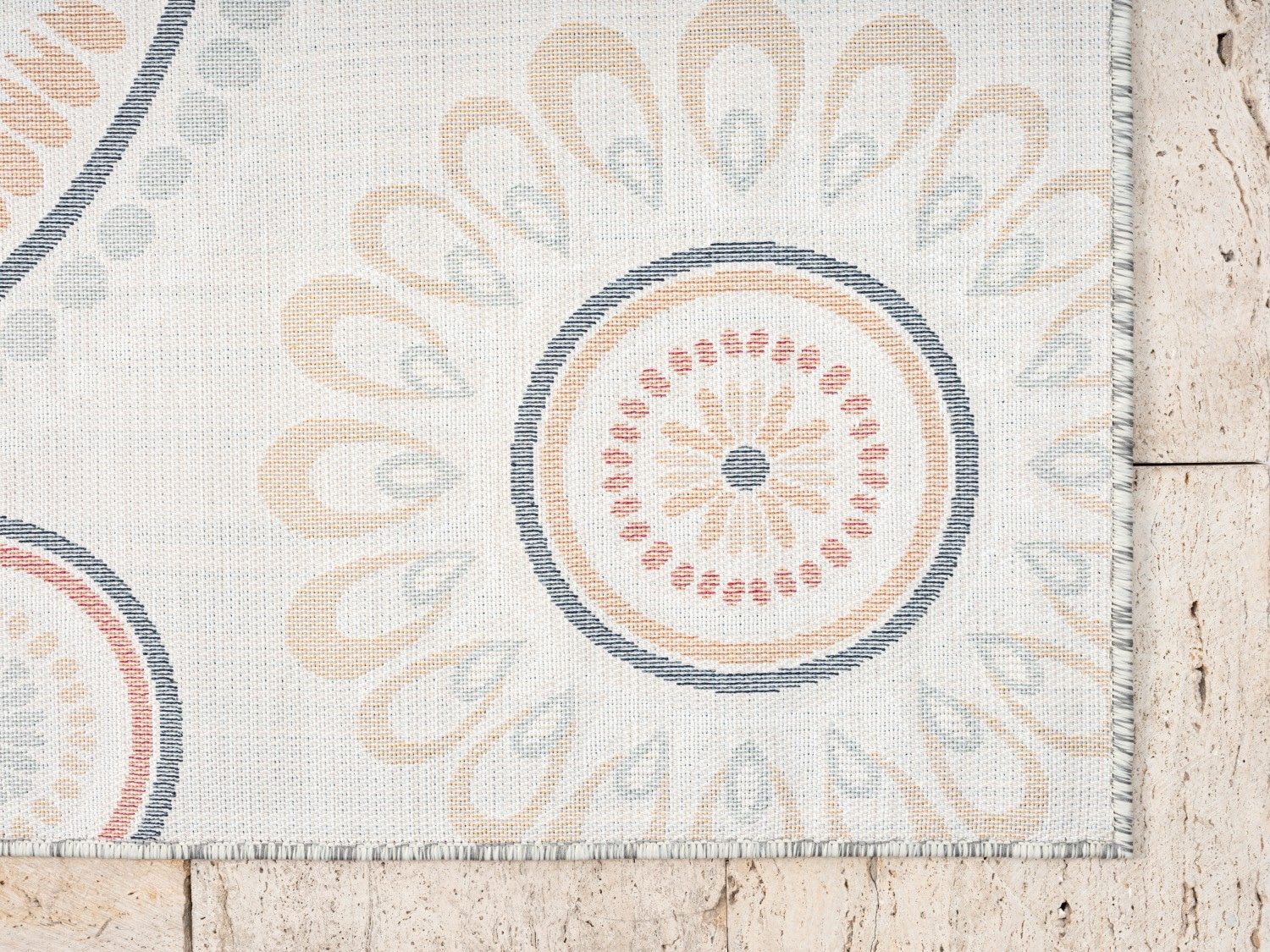 Myflair Möbel & Accessoires Teppich »Loop Lagerräumung«, rechteckig, 8 mm Höhe, modernes Design, Hoch-Tief Effekt, Outdoor geeignet, Balkon, Terrasse