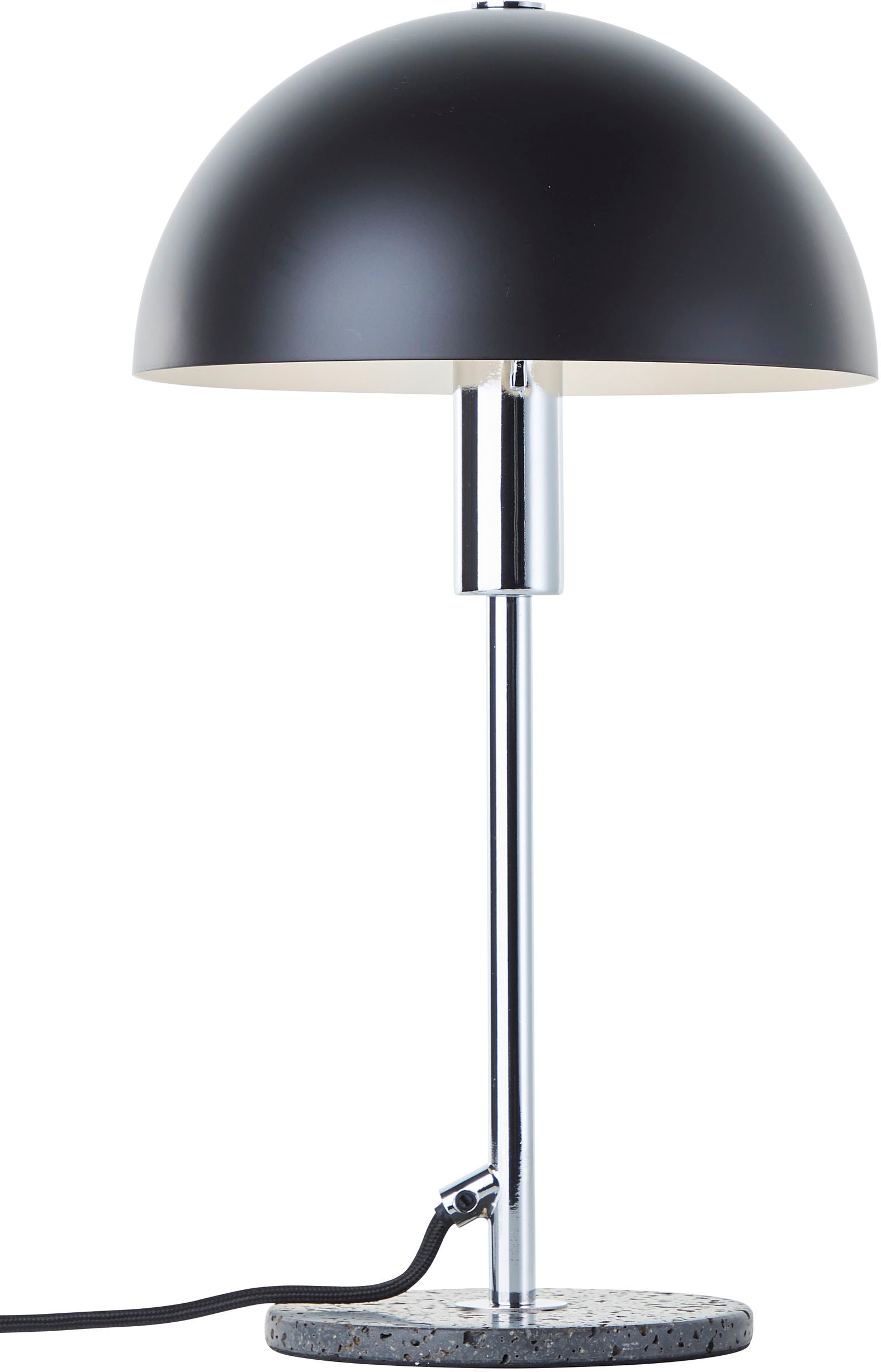 LeGer Home by Lena Gercke Tischleuchte »Linnea Pilz Lampe - Travertin Steinfuß«, Leuchtmittel E14 | ohne Leuchtmittel, Pilzleuchte, Tischlampe, Höhe 35,5 cm, Naturstein, Pilzlampe