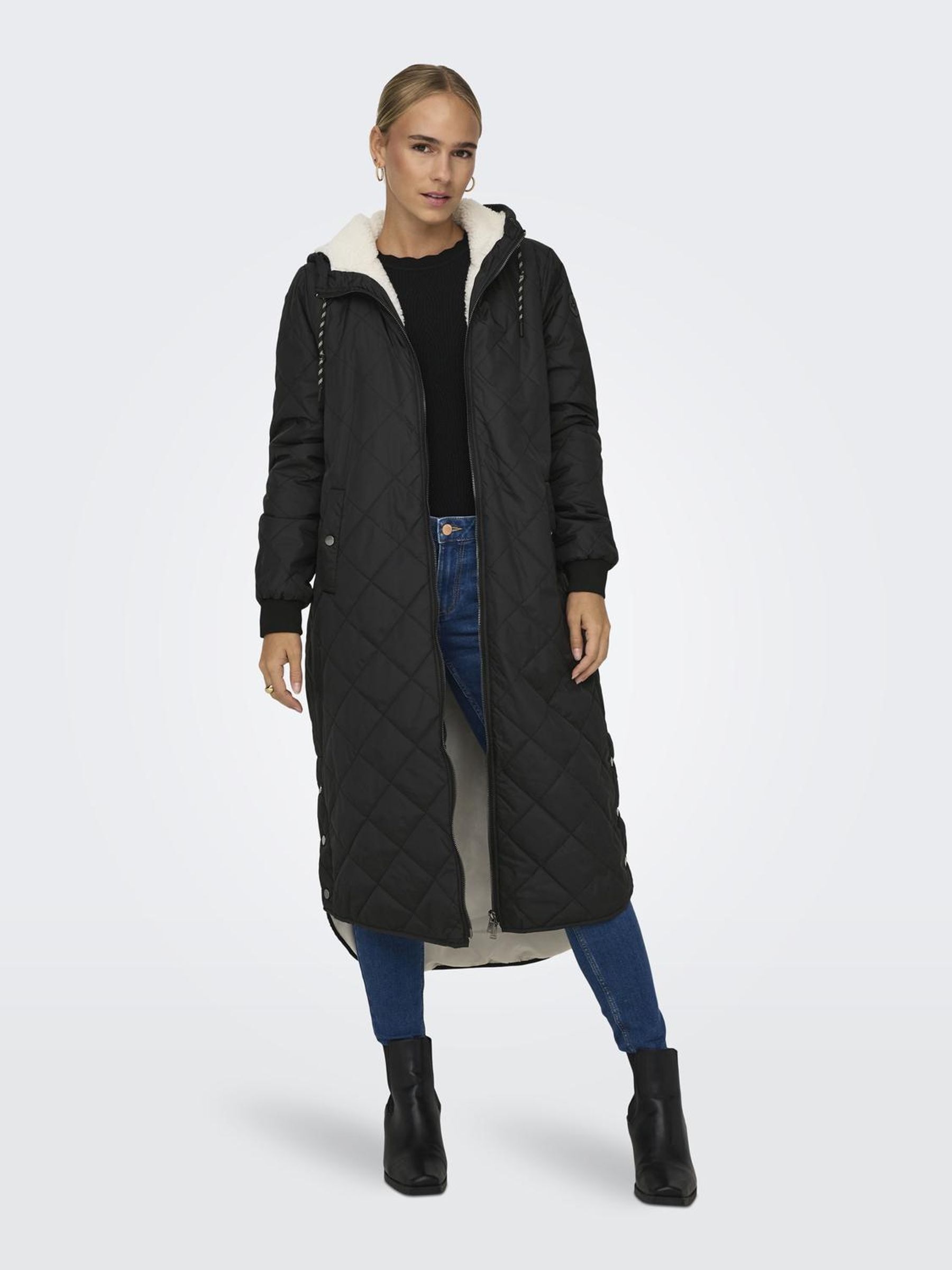 ONLY Steppmantel »ONLNEWSANDY QUILT COAT CC OTW«