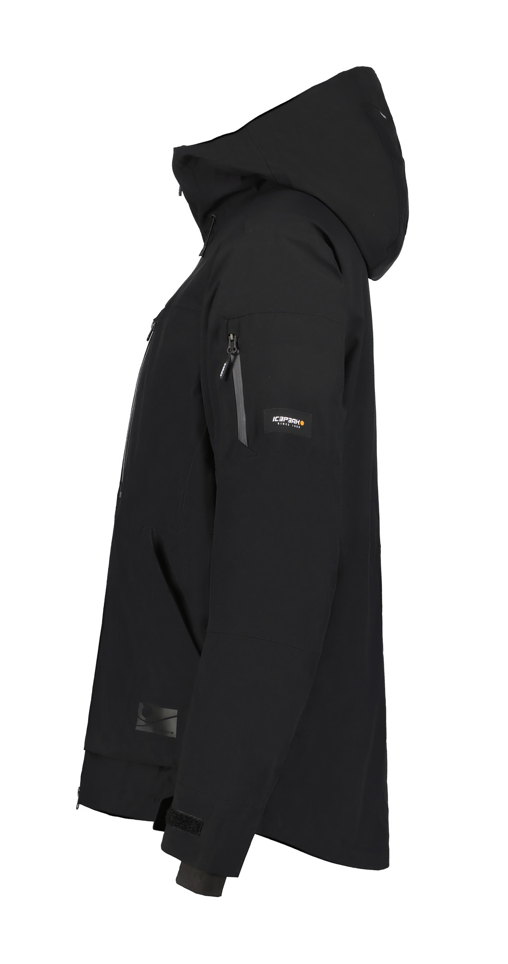 Icepeak Skijacke »H SKIJACKE CALE«, mit Kapuze, mit Markenlabel am Arm
