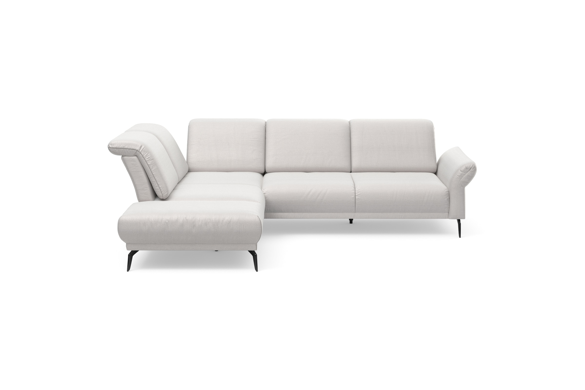 Home affaire Ecksofa »Coco L-Form« Sitztiefen-, Arm- und Kopfteilverstellun günstig online kaufen