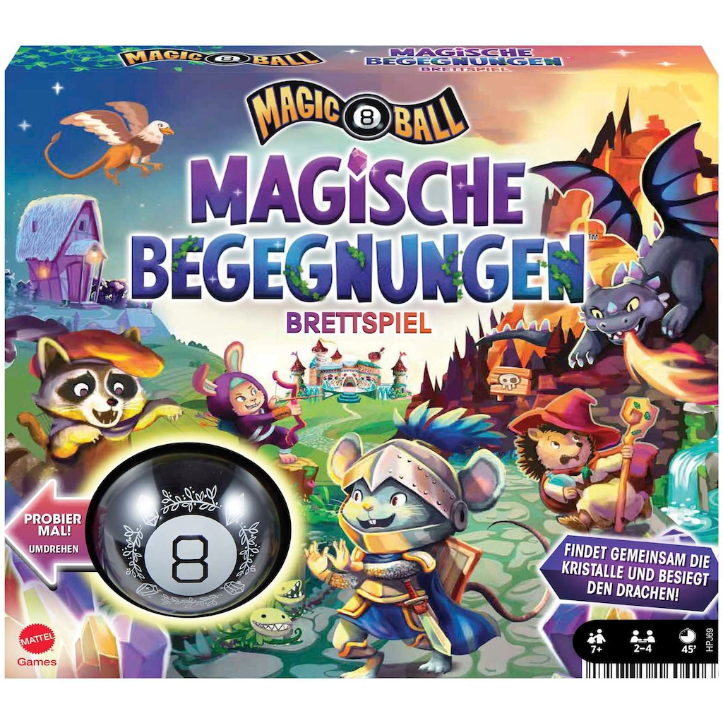 Mattel games Spiel »Magic 8 Ball - Magische Begegnungen«
