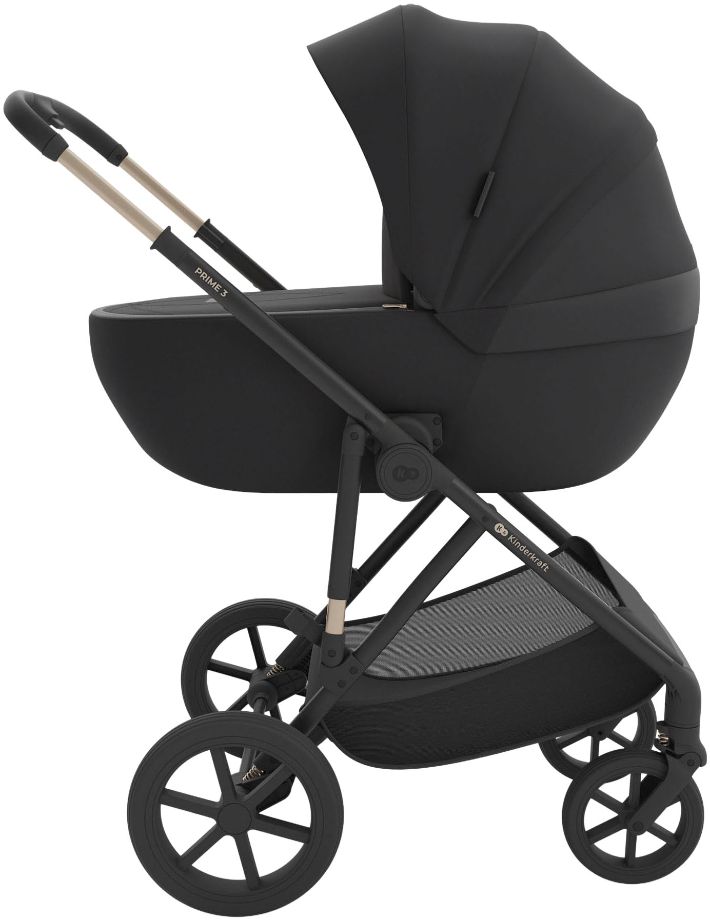 Kinderkraft Kombi-Kinderwagen »PRIME 3 3in1« 22 kg inkl. Babyschale MINK