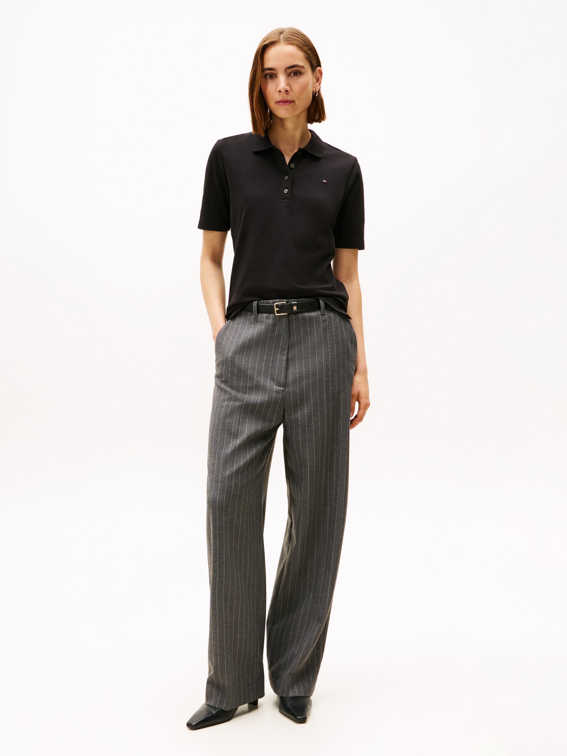 Tommy Hilfiger Poloshirt »Regular Fit Pique Premium Polo« Baumwollmischung, regular fit