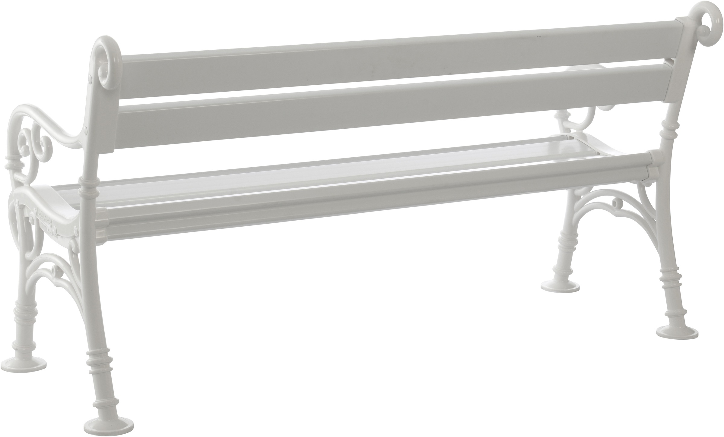 Bio Oil Gartenbank »3er-Bank Linderhof 160 cm weiß« Vollkunststoff