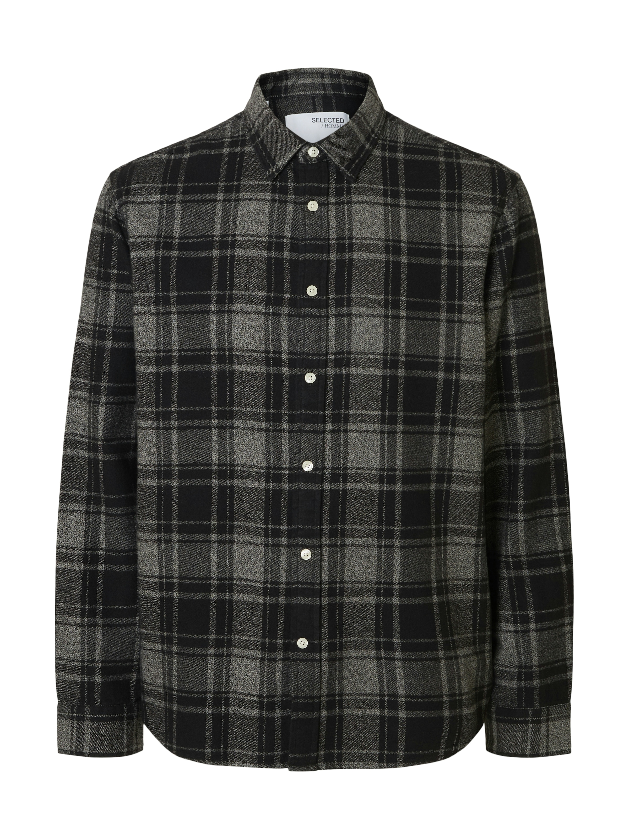 SELECTED HOMME Langarmhemd »SLHREGNOAH BRUSHED LS SHIRT D«