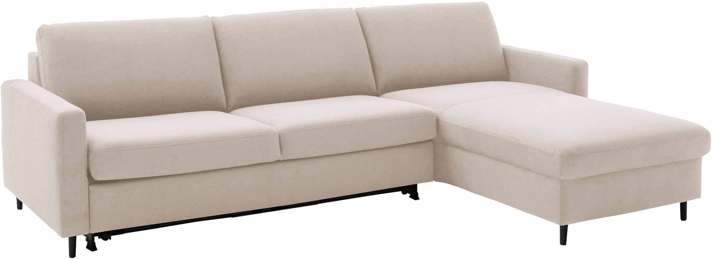 Home affaire Ecksofa »Calestra, Bezug Easy Care, Dauerschlaffunktion in 2 Q günstig online kaufen