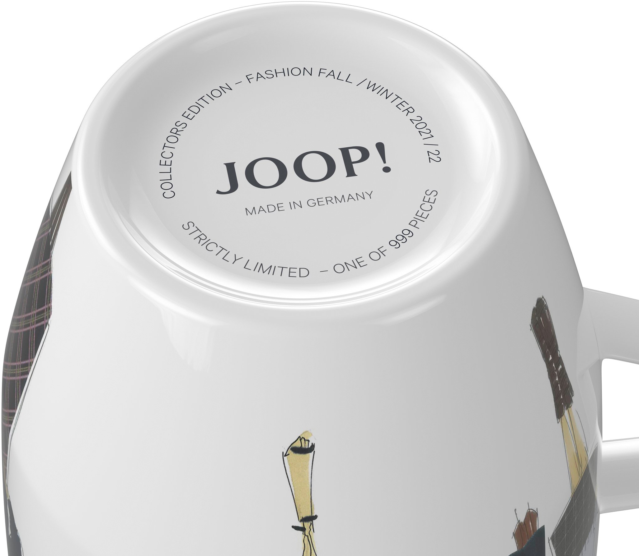 JOOP! Becher »COLLECTOR'S MUG FASHION EDITION FALL WINTER 2021/22«, (1 tlg.), Sammelbecher aus der JOOP! Women Collection Fall/Winter 21/22, 320 ml