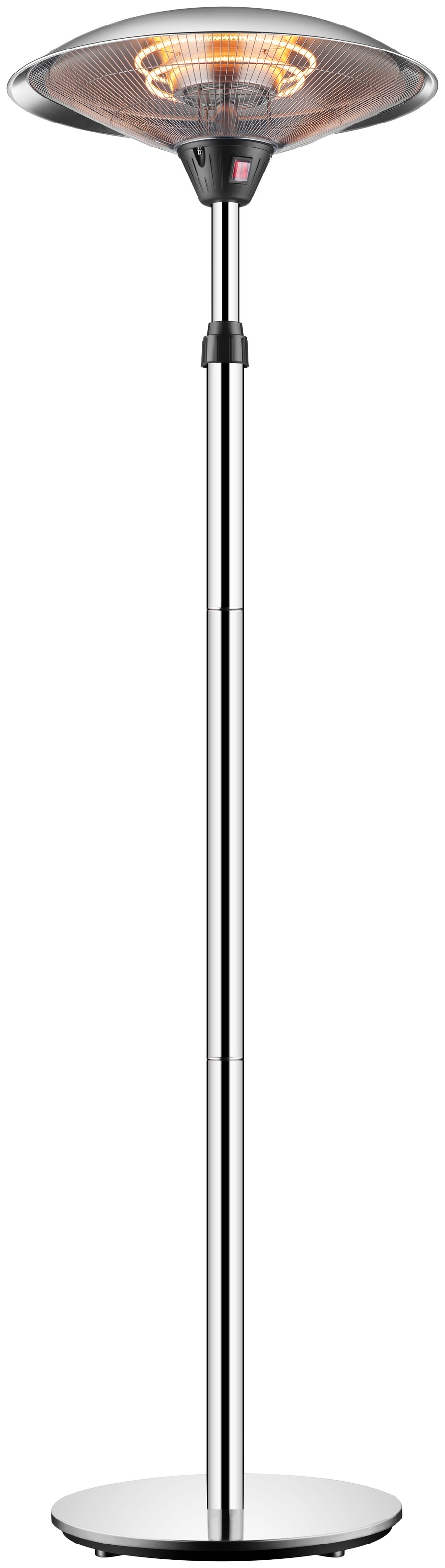 TEPRO Heizstrahler »Millbury« 2.000 W silberfarben