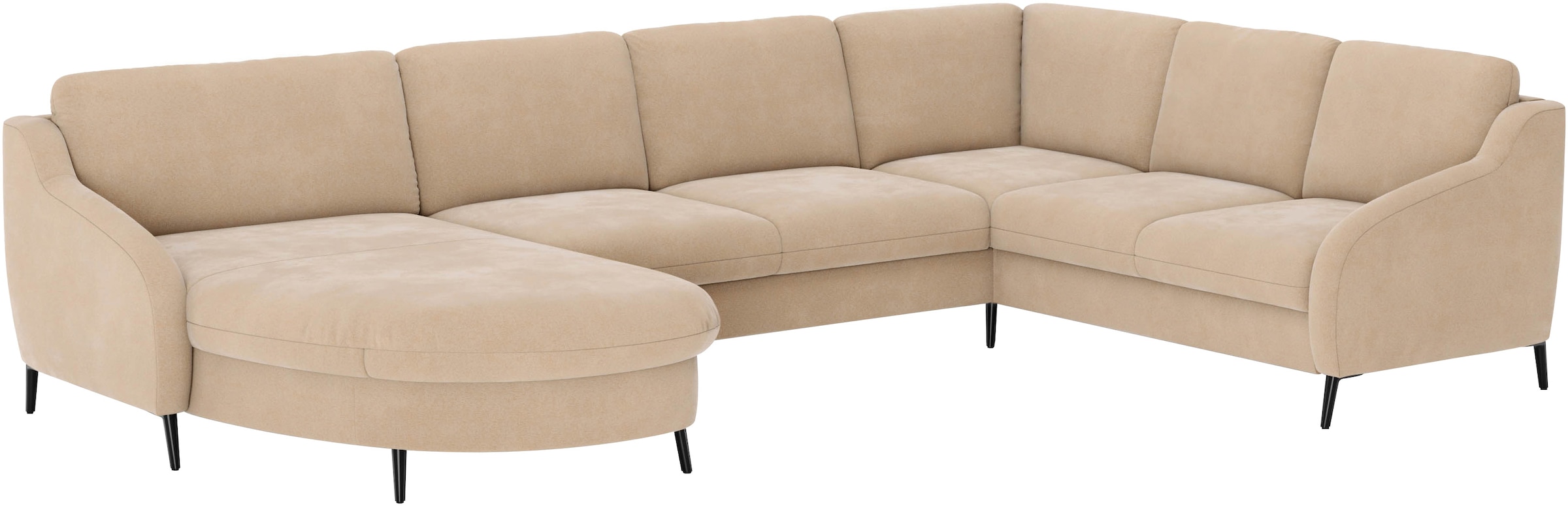 sit&more Wohnlandschaft »Soul U-Form«, wahlweise mit Bettfunktion und Schubkasten