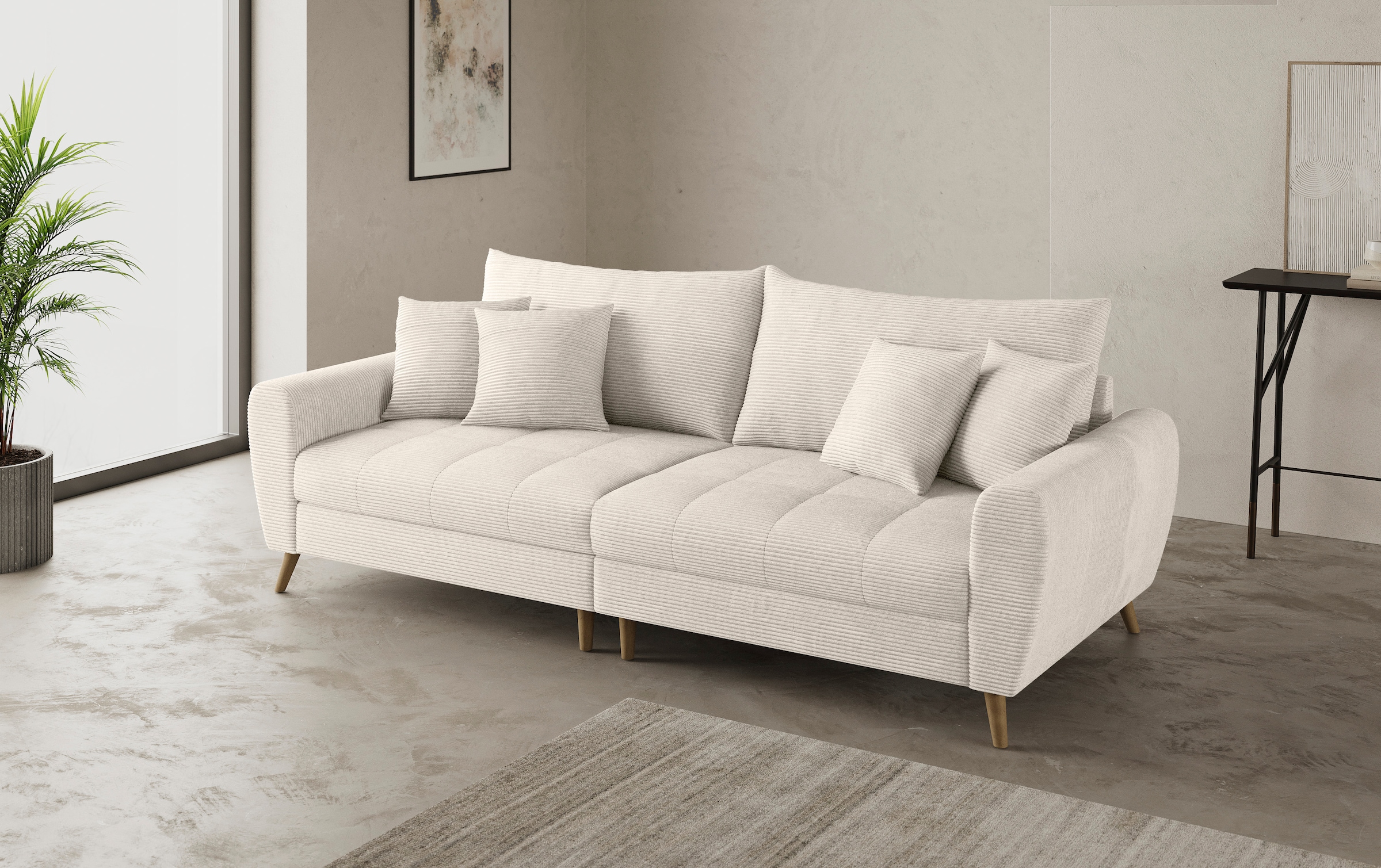 Mr. Couch Big-Sofa »Blackburn II«, Mit Kaltschaumpolsterung bis 140 kg belastbar