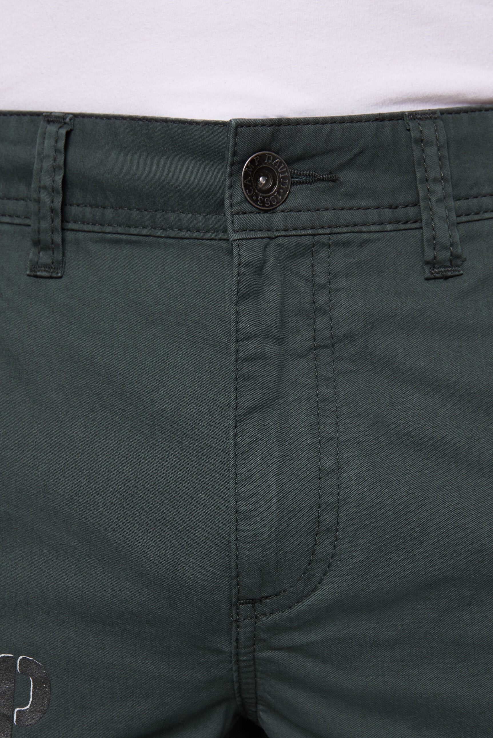 4. Bild von CAMP DAVID Shorts, aus Baumwolle