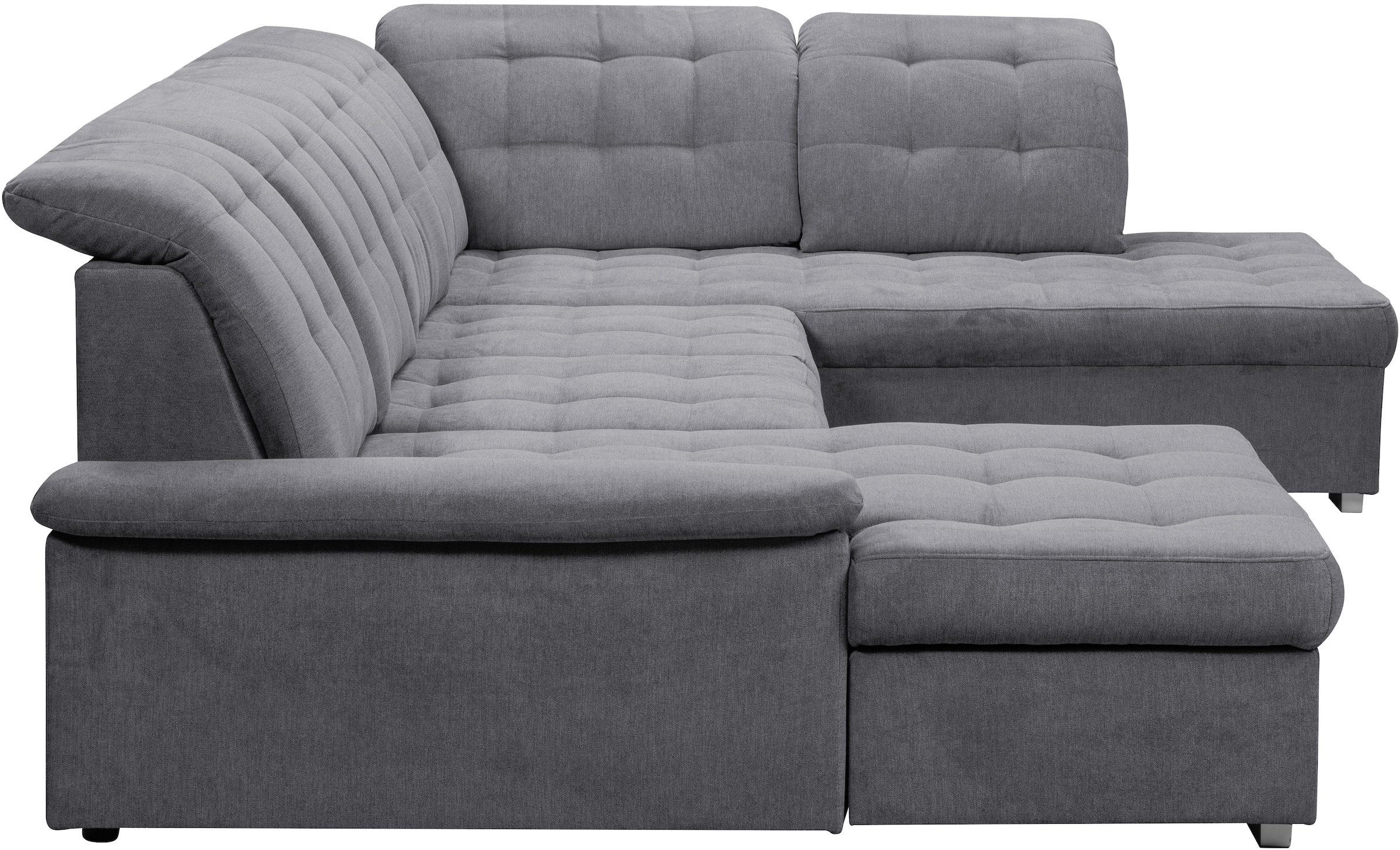 WERK2 Wohnlandschaft »Kordula-New Multifunktion Couch, Breite 332cm, U-Form«, Sofa in U-Form mit Schlaffunktion & Bettkasten, Schlafcouch