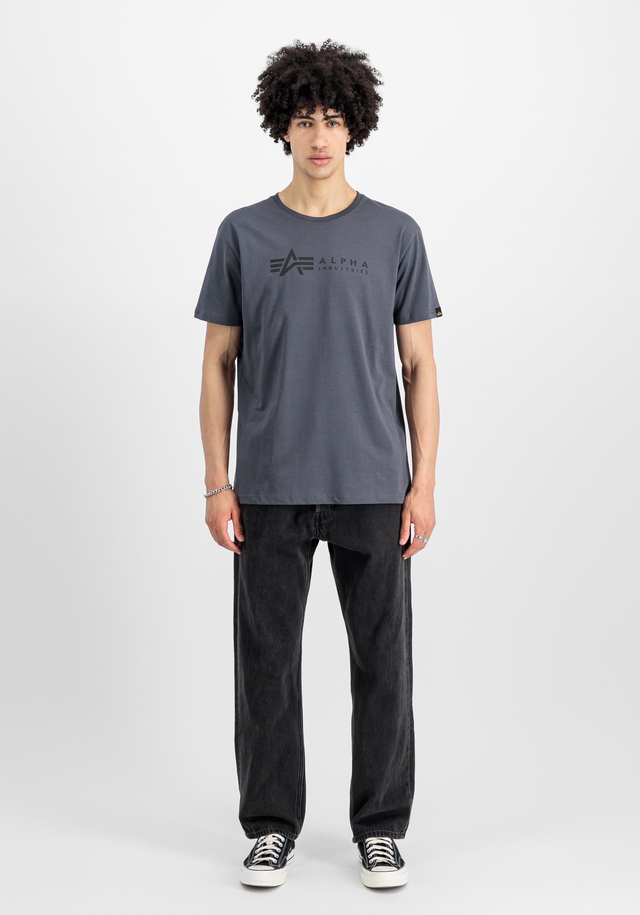 Alpha Industries T-Shirt »Alpha Industries Men - T-Shirts Alpha Label T 2 Pack«