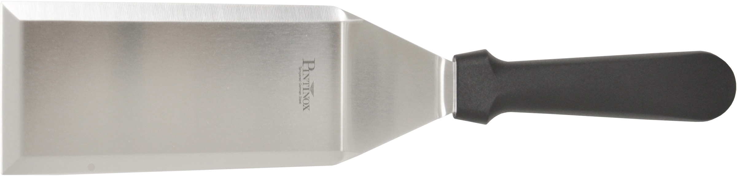 PINTINOX Küchenspachtel »Professional«, (Set, 2 tlg.), Edelstahl, 1 Spatel 15,6 x 7,6 cm, 1 Spatel 14,6 x 9,6 cm