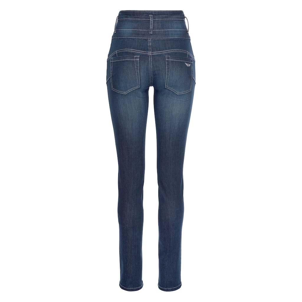 Arizona Slim-fit-Jeans »mit extra breitem Bund«