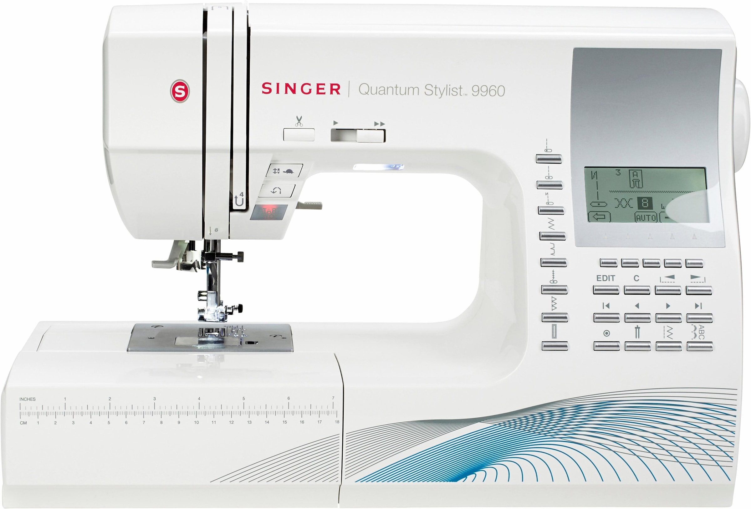 Singer Nähmaschine »Quantum Stylist 9960«, 600 Programme, 600 Stiche