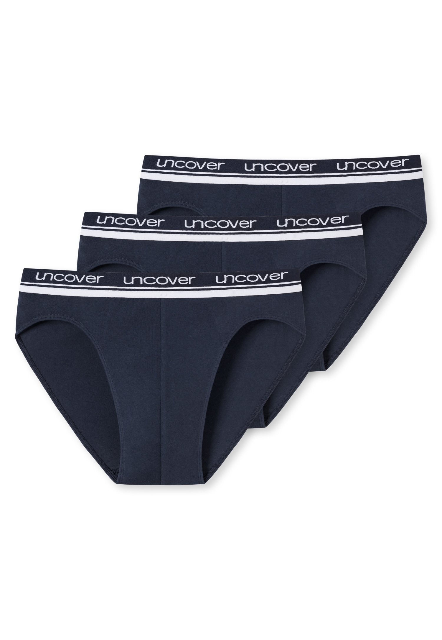 uncover by SCHIESSER Rioslip »Uncover Cotton« elastisch, sportlicher-Look, ohne Eingriff, Logo-Bund