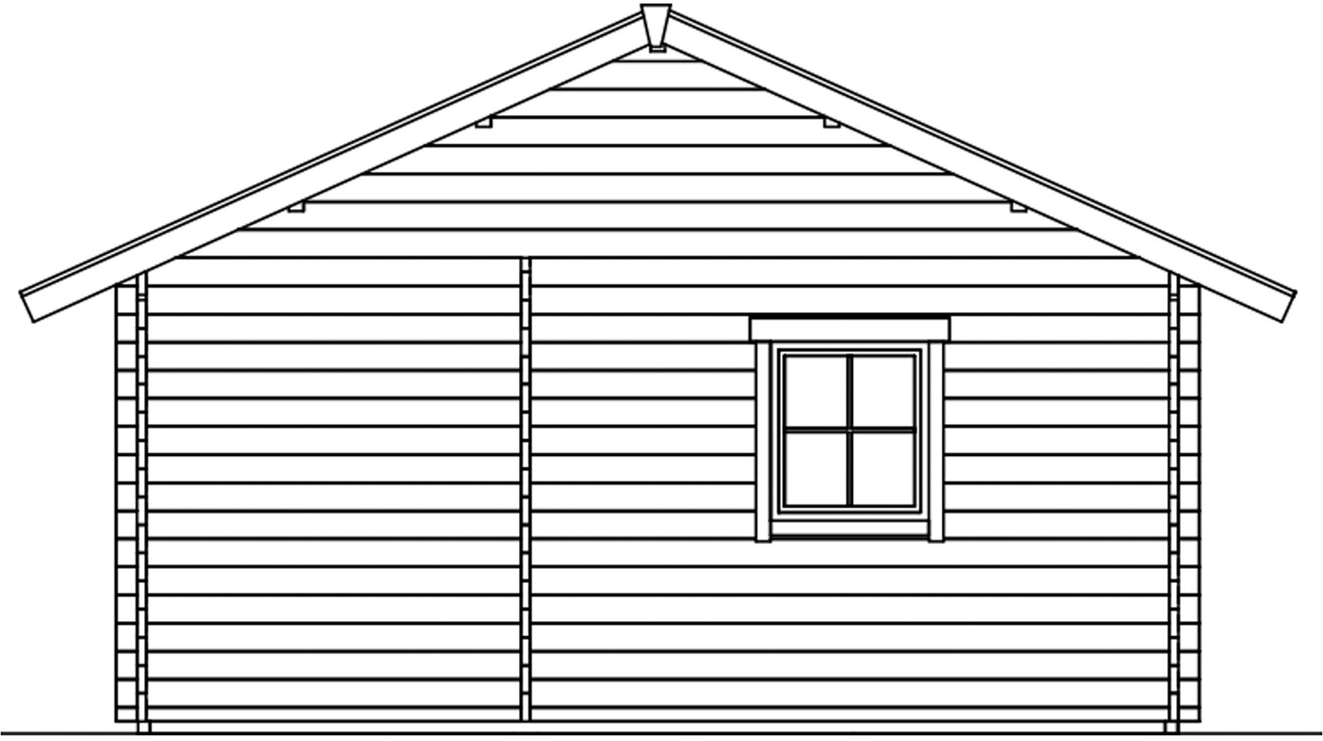 Skanholz Gartenhaus »St. Moritz«