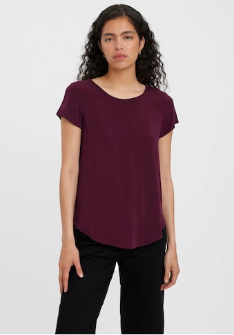 Vero Moda Shirtbluse »VMBECCA PLAIN SS TOP« kaufen