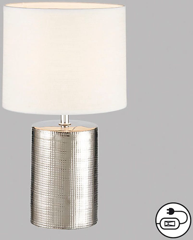 FISCHER & HONSEL Tischleuchte »Prata« E14 1 Stk. hochwertige Verarbeitung