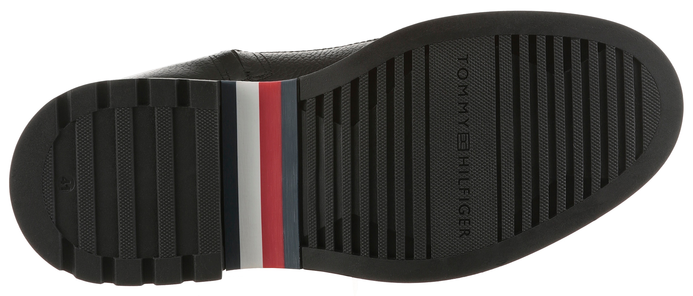 Tommy Hilfiger Schnürboots »HILFIGER COMFORT LWT WRM MX BOOT«  , Herbstboots, Schnürstiefelette mit Logo-Aufnäher an der Schuhzunge