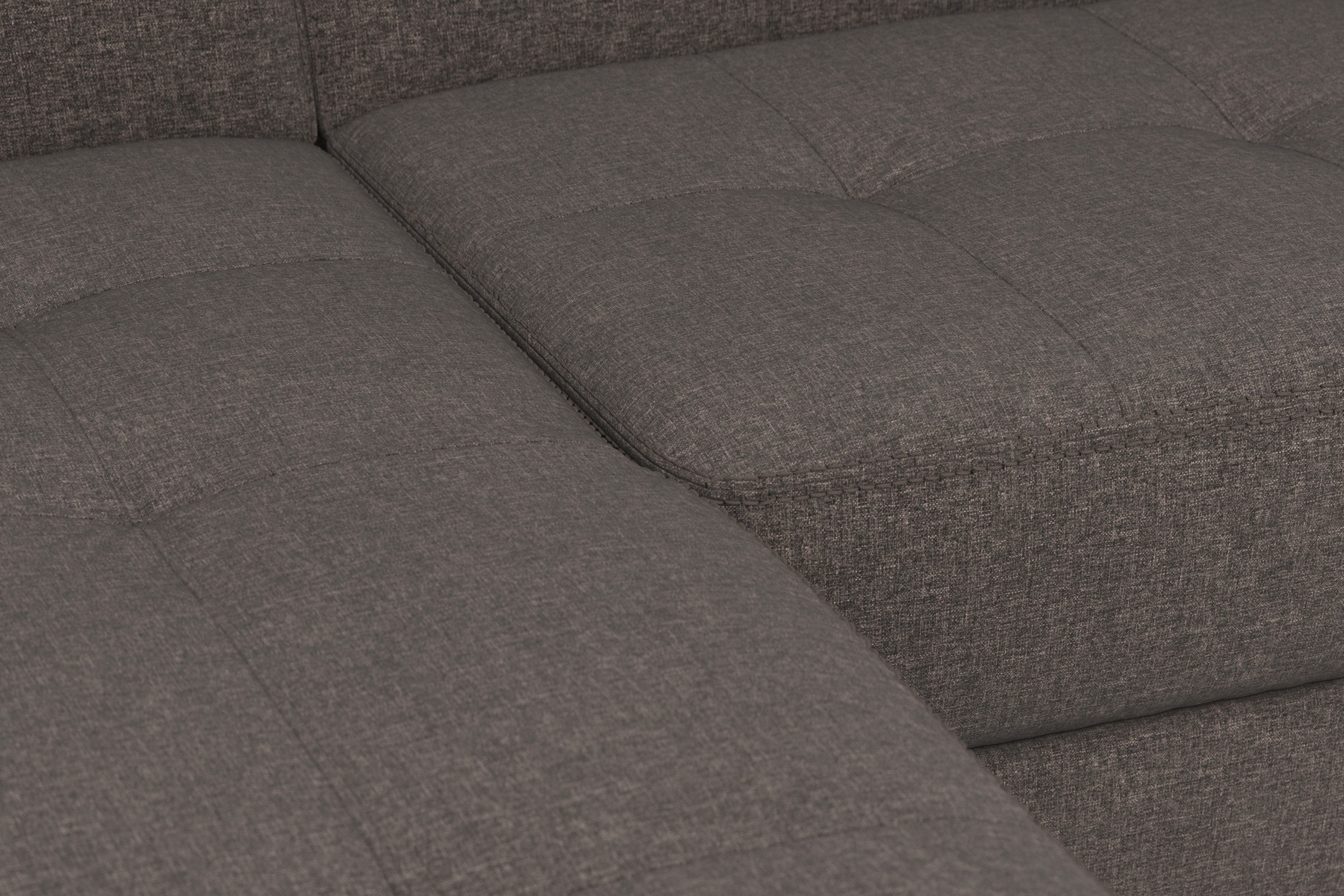 DOMO collection Ecksofa »Capelo, komfortabel, klare Linien zeichnen dieses Design aus, L-Form« mit Armteilverstellung, wahlweise mit Bettfunktion, Federkern