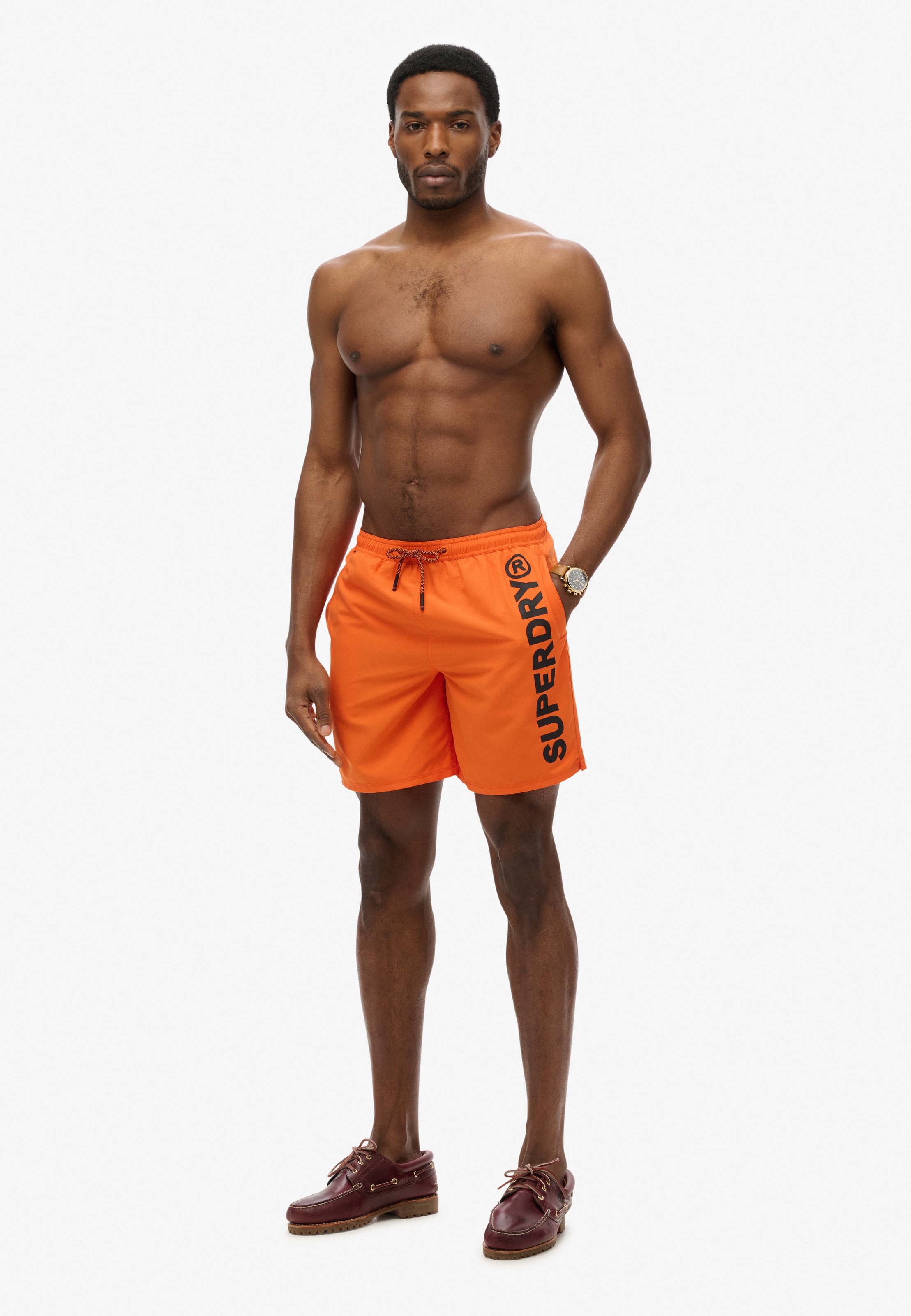 Superdry Badeshorts »SPORT GRAPHIC 17 SWIM SHORT«