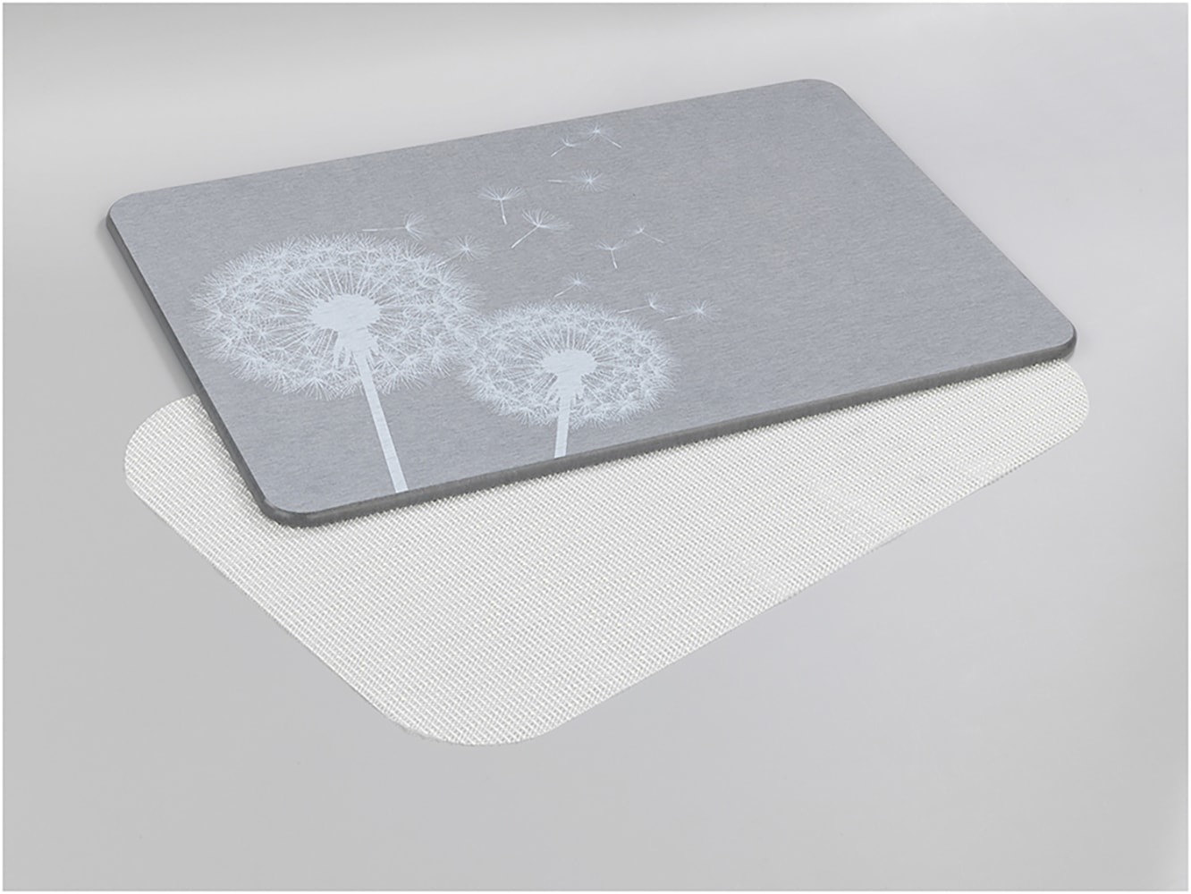 WENKO Badematte »Modell Astera«, schnell trocknend, rutschfest, stark wasserabsorbierend, aus Kieselgur
