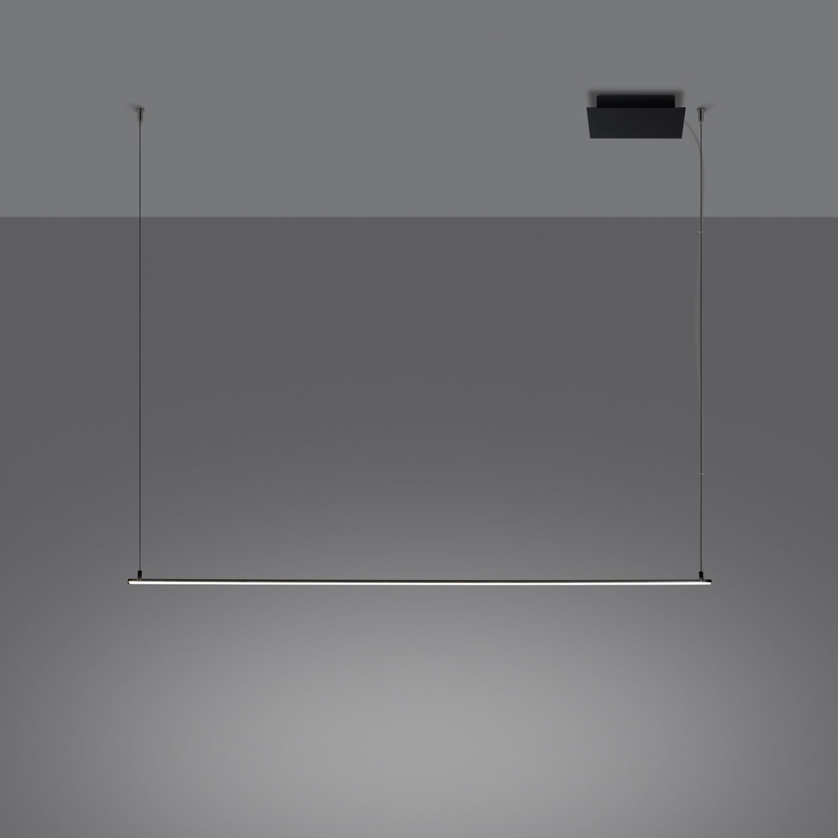 SOLLUX lighting Hängeleuchte »GREN«, 1 flammig, Leuchtmittel LED-Modul | LED fest integriert, Verteiltes Licht