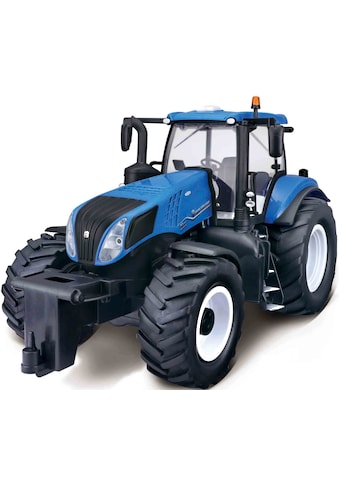 RC-Traktor »Traktor New Holland, blau«, mit Licht