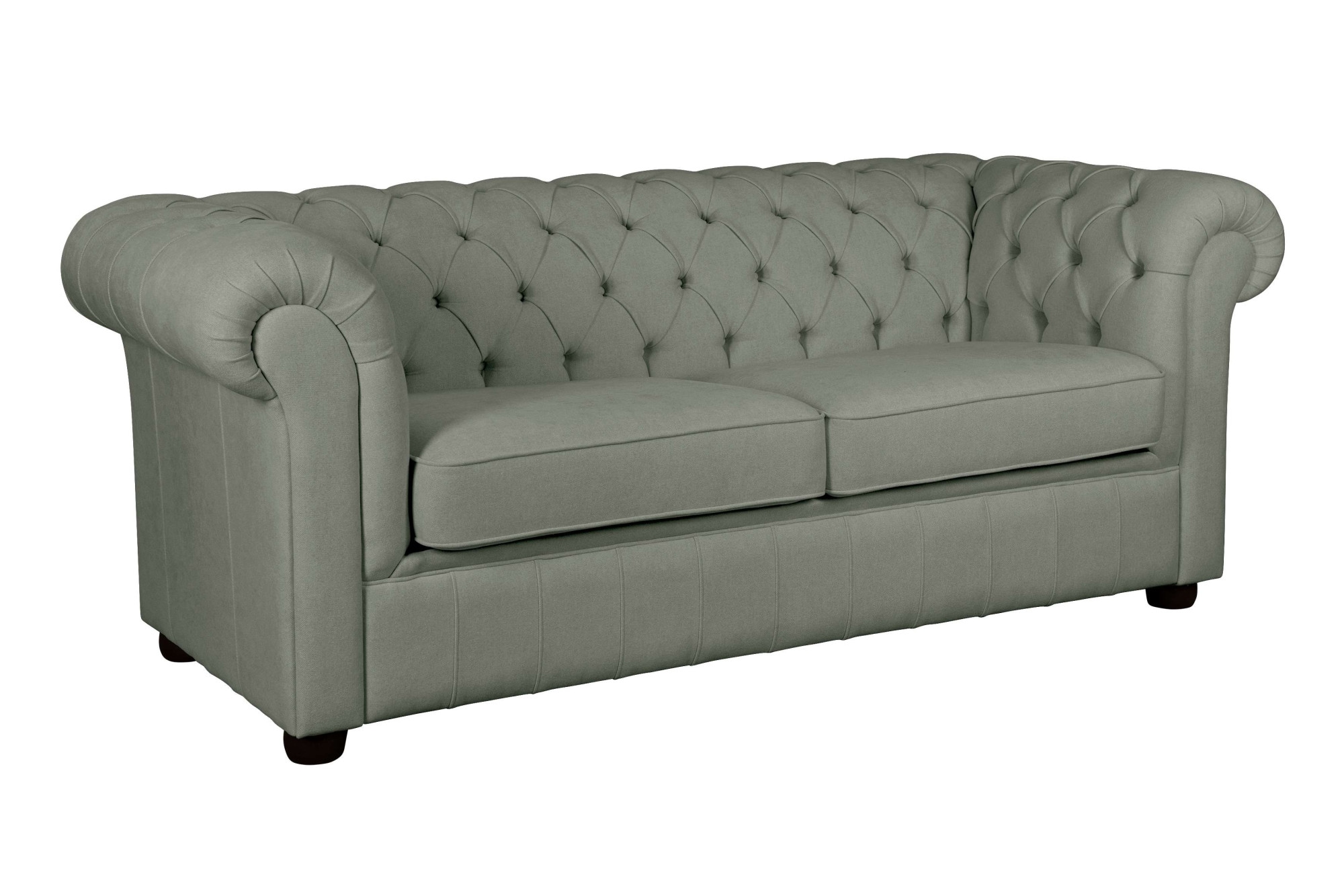 Home affaire 3-Sitzer »CHARENTE, optionale Schlafsofa, Chesterfield-Sofa, Bettfunktion«, mit edler Knopfheftung und typischen Armlehnen, B/T/H 198/89/74 cm