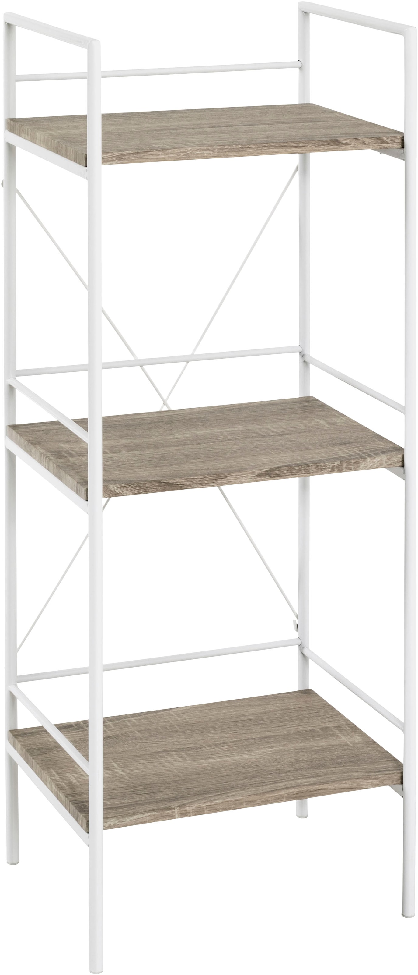 HAKU Regal »Aufbewahrungsregal, Dekoregal, Standregal« rechteckig - aus MDF Braun - B/T/H 34/27/96 cm