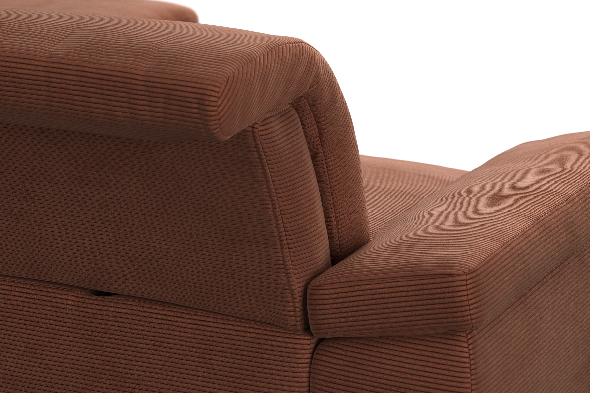 sit&more Ecksofa »Cabana L-Form«, Ottomane, wahlweise mit Sitztiefen-,Armlehnen- und Kopfteilfunktion