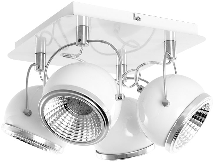 SPOT Light Deckenleuchte »Ball«, 4 flammig, Leuchtmittel GU10   Leuchtmitte günstig online kaufen