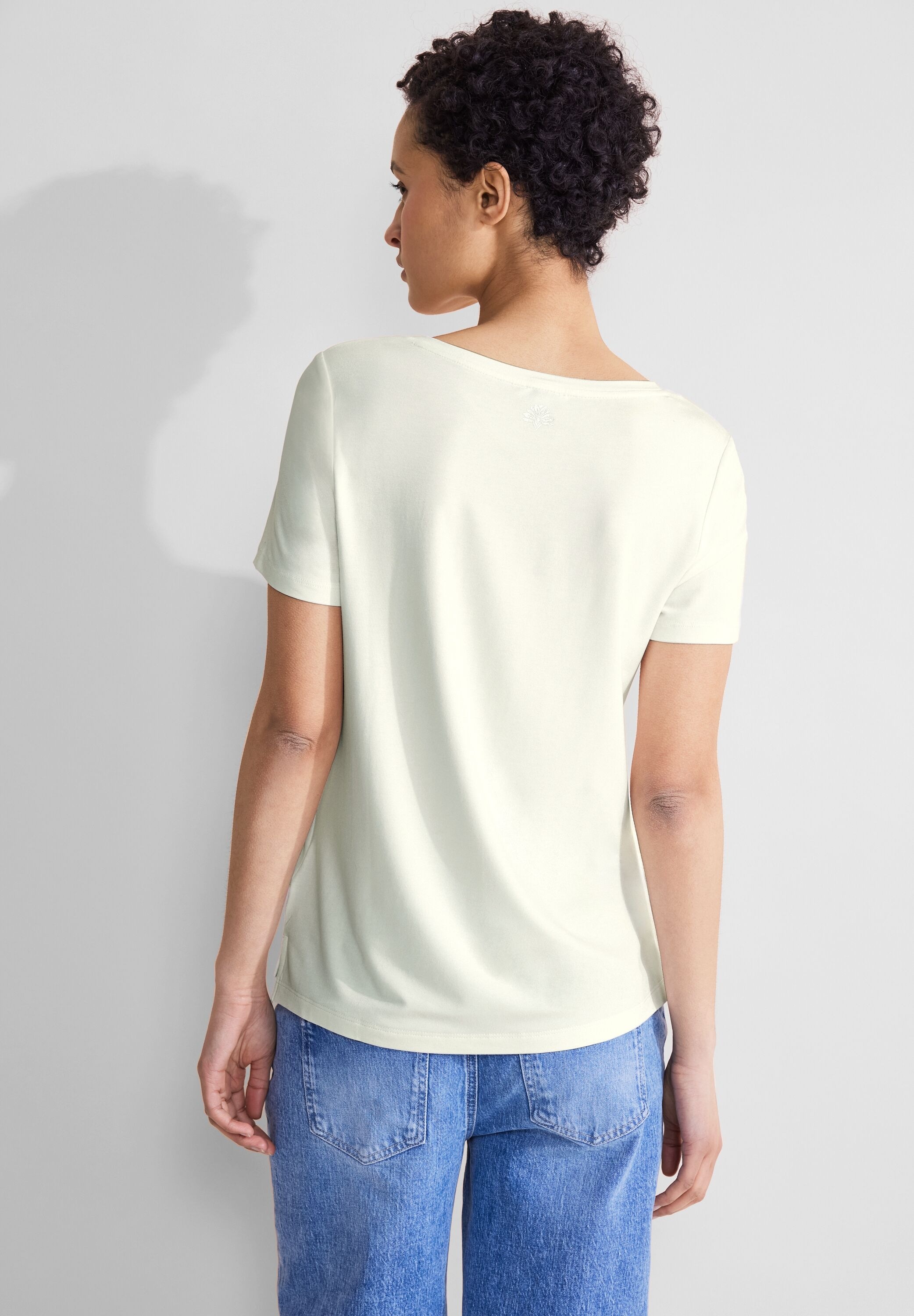 STREET ONE T-Shirt, mit Pailetten-Print