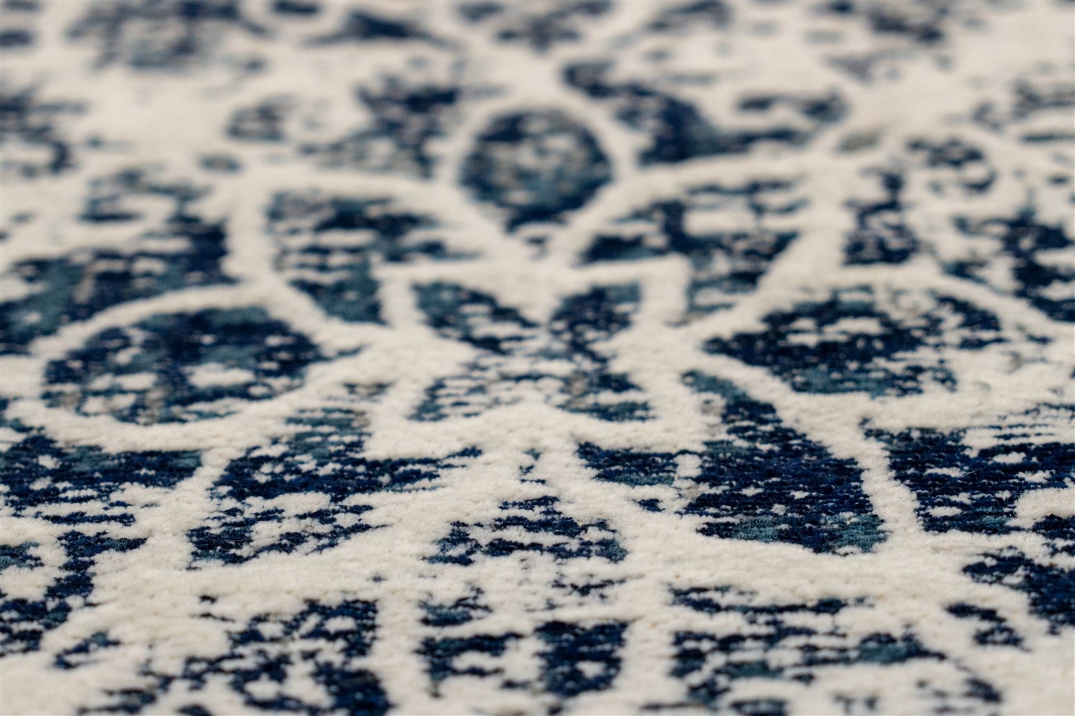 Kayoom Teppich »River 140«, rechteckig, 10 mm Höhe, Jacquard, Retro- und Vintage-Design, Baumwollrücken