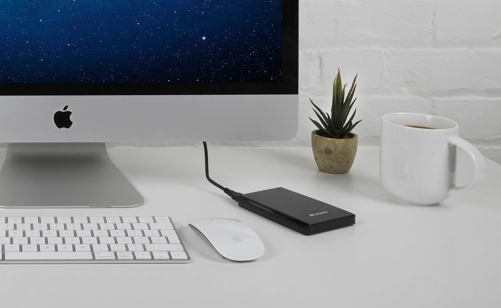 Verbatim externe HDD-Festplatte »Store 'n' Go USB 3.0«, Anschluss USB 3.0-USB 2.0