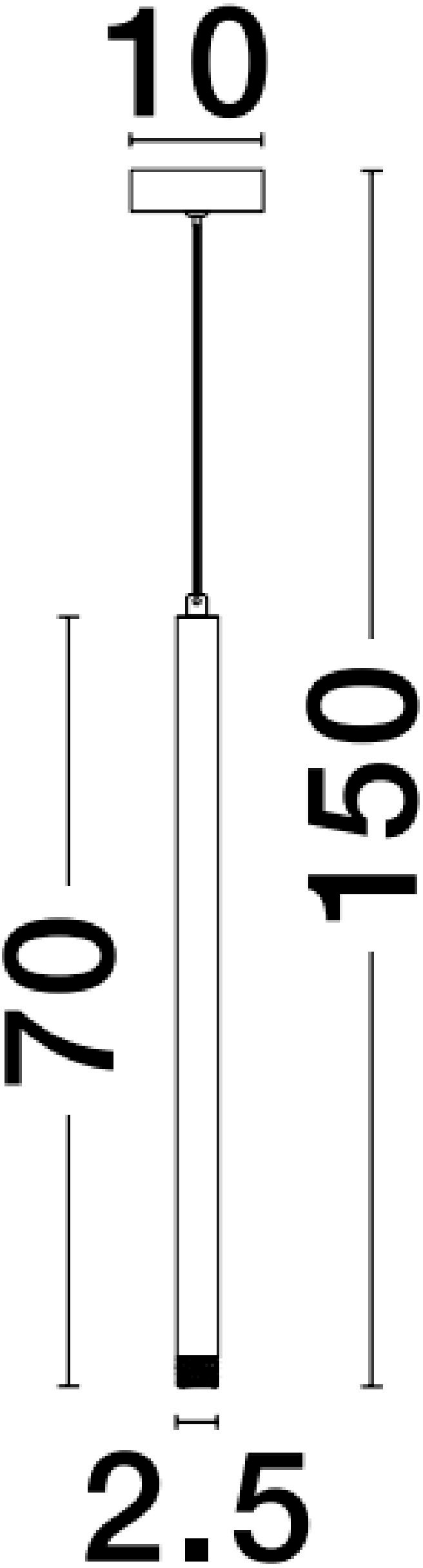 Nova Luce LED-Hängeleuchte »TRIMLE« LED-Modul 1 Stk. Warmweiß