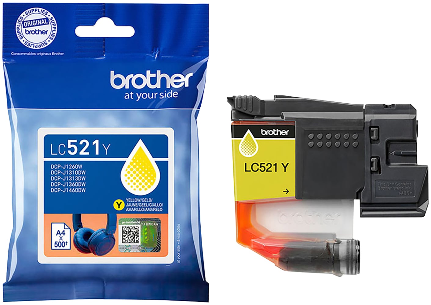 Brother Tintenpatrone »LC521Y«