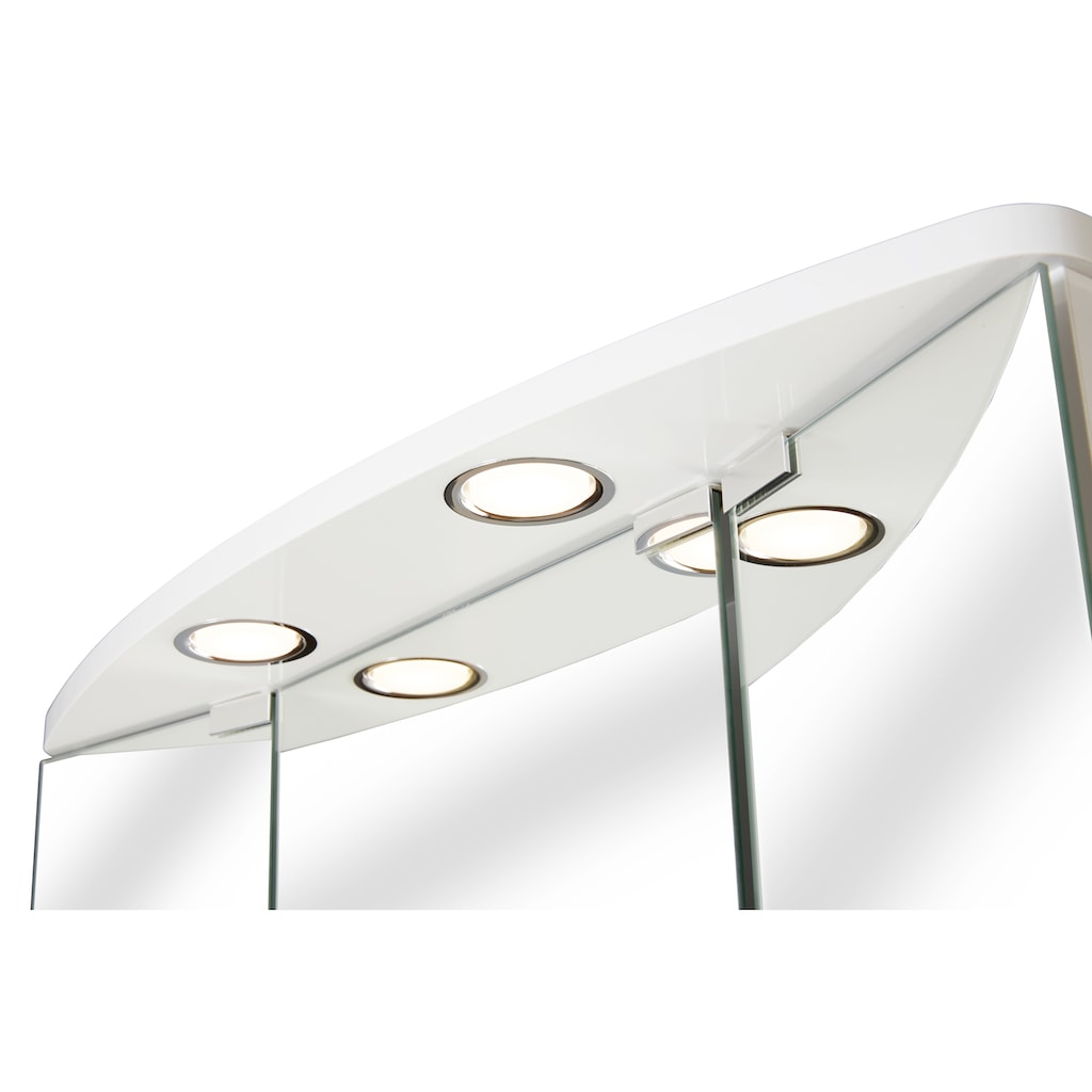 jokey Spiegelschrank »Funa LED«, weiß, 68 cm Breite