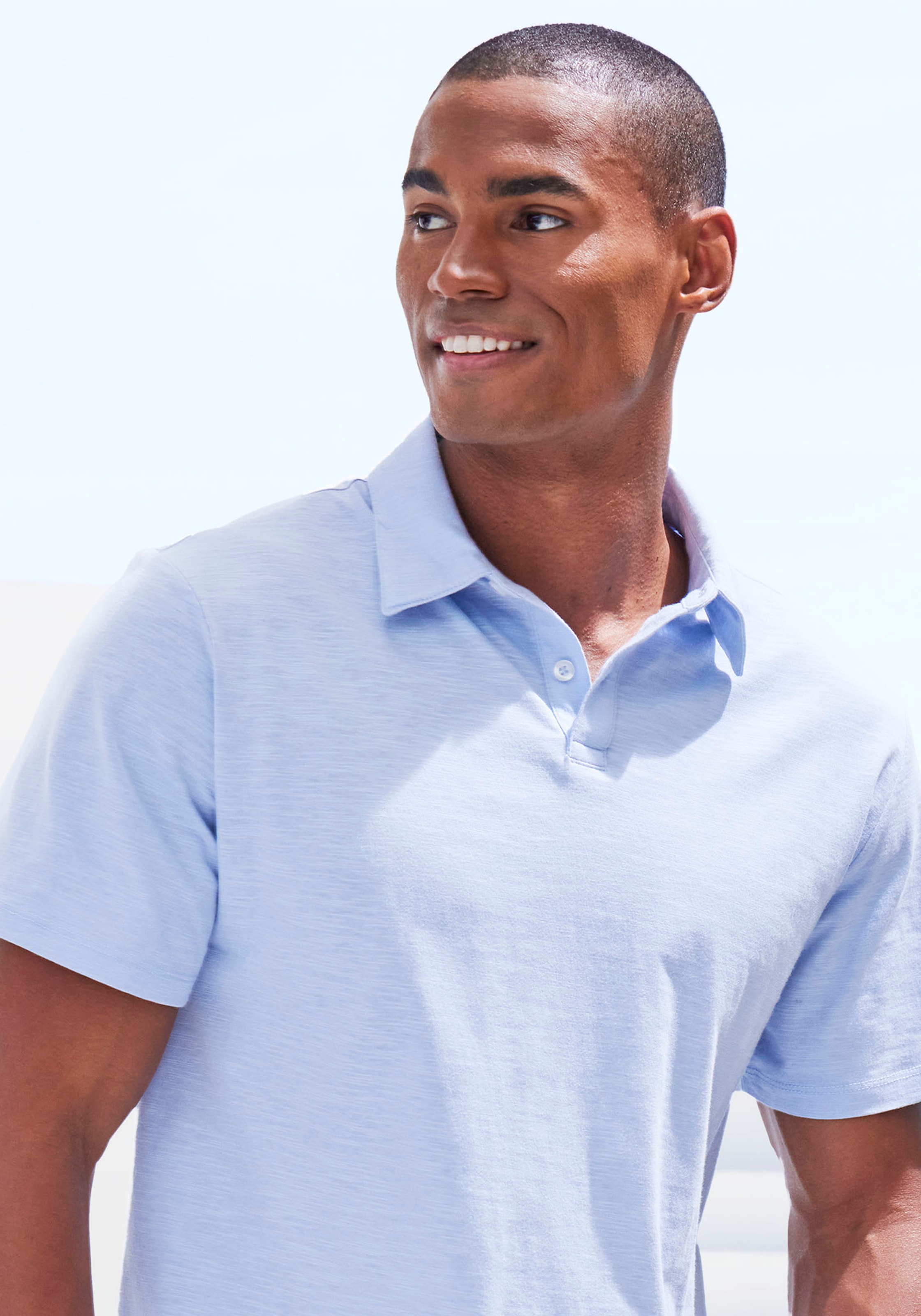 John Devin Poloshirt, aus besonderer slub-yarn Qualität